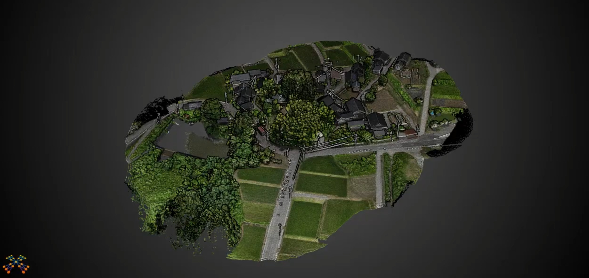 UAVレーザ測量で実現する3次元地形・構造物計測